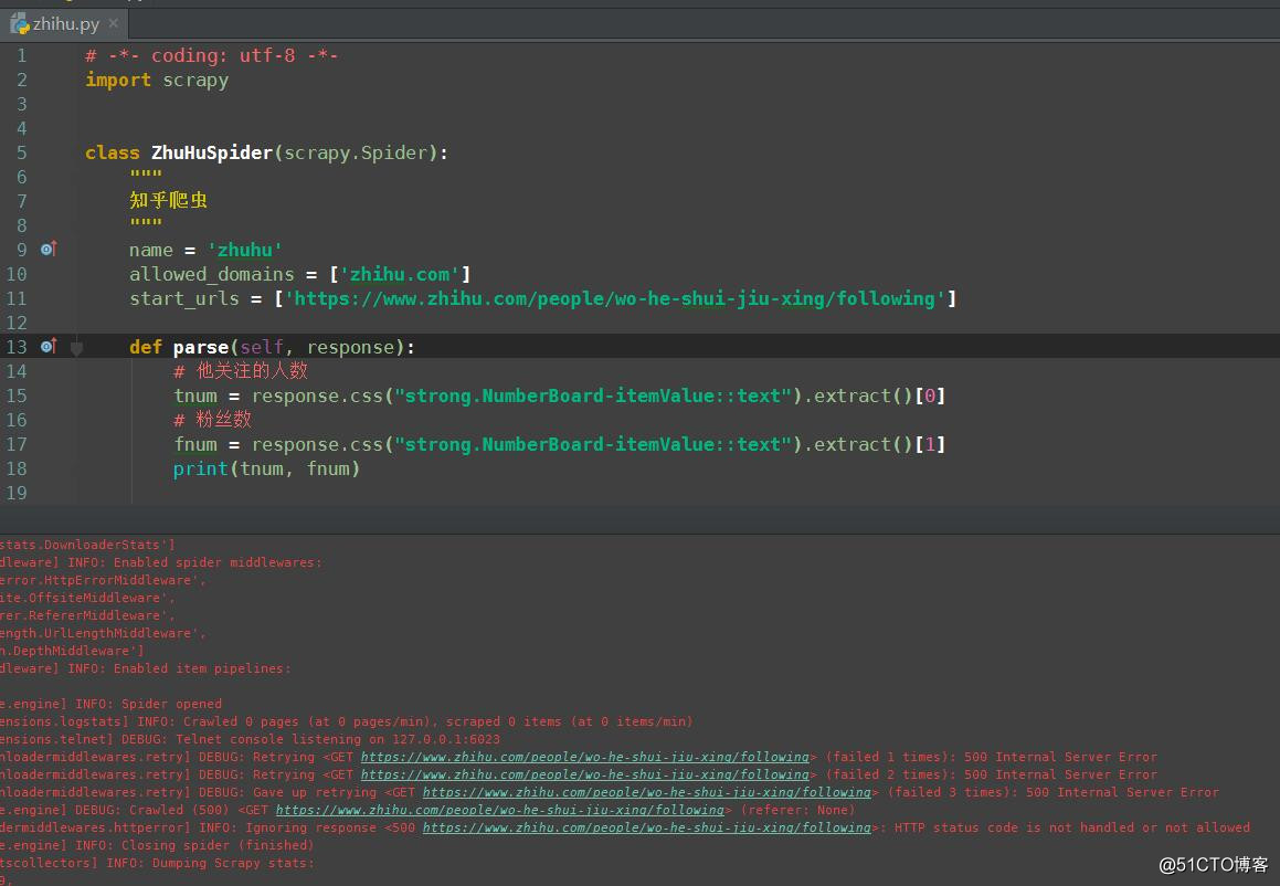 运维学python之爬虫高级篇（七）scrapy爬取知乎关注用户存入mongodb