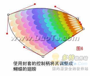 学会了Coreldraw看着有空制作蝴蝶细致明了 b2b软件 