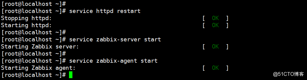 CentOS6.9 LAMP环境下安装zabbix4.2