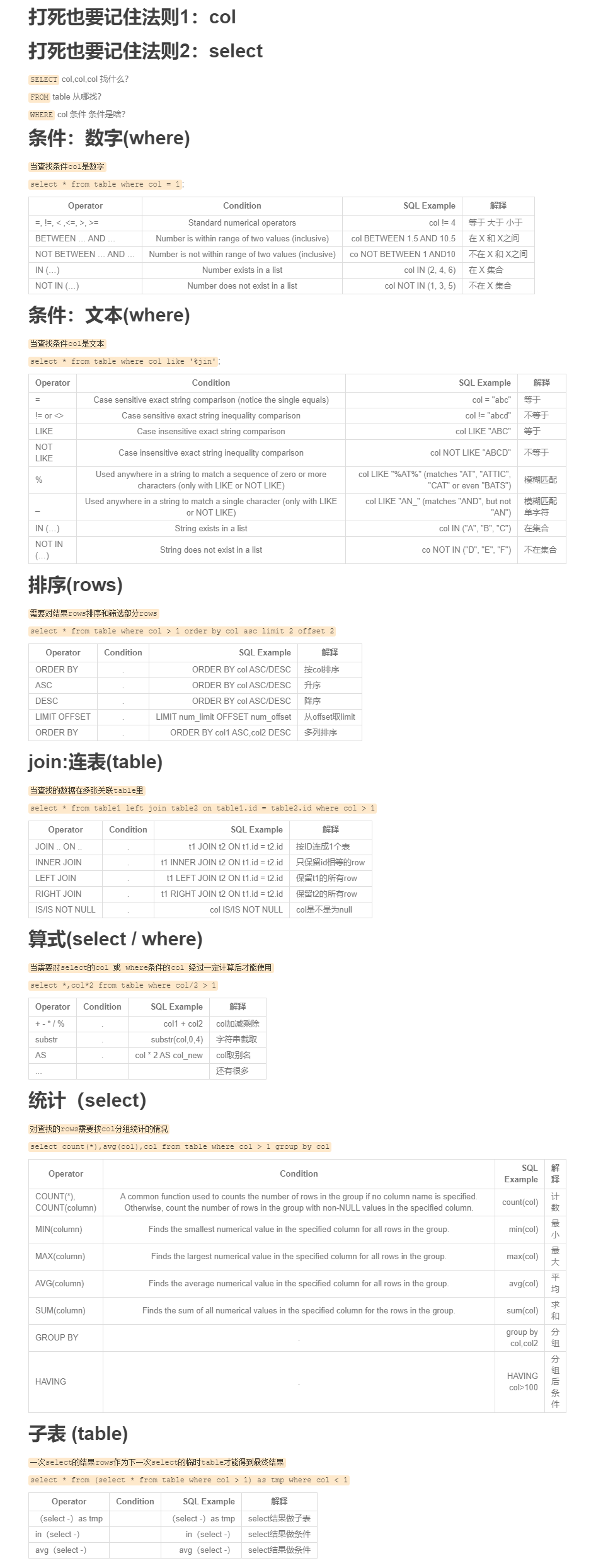 sql