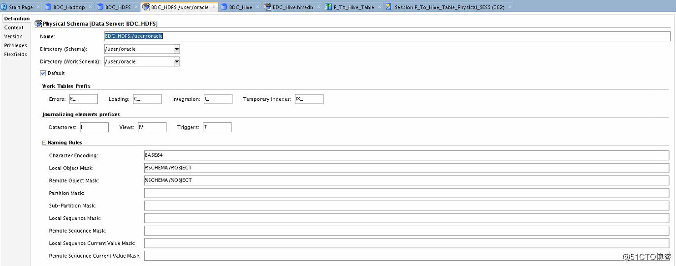 Configuring Oracle Data Integrator for Cloudera