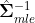 \hat{\mathbf \Sigma}_{mle}^{-1}