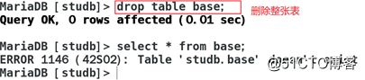 Linux系统下mariadb数据库的基本操作