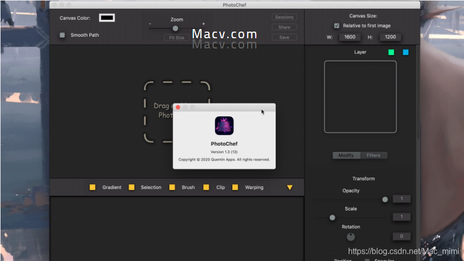 测试环境:iMac 系统 10.15.7Macv.com