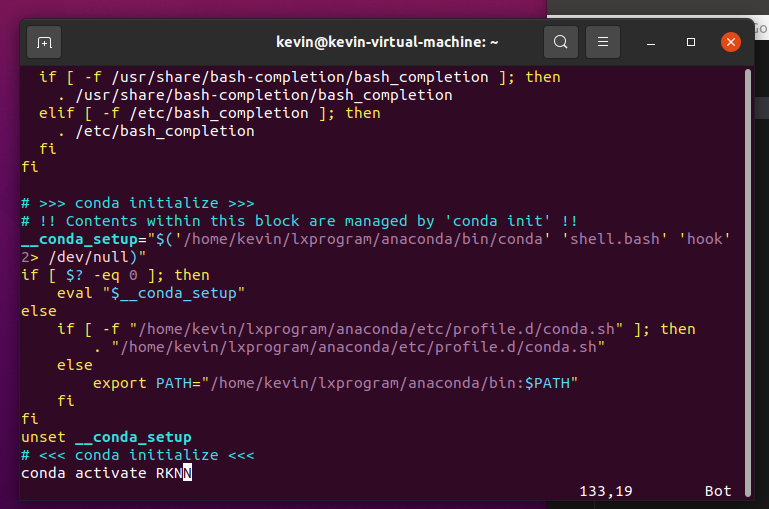 【基础操作】Linux打开terminal，Anaconda默认进入的虚拟环境（python版本）设置（自行指定）_conda设置默认虚拟环境 ...