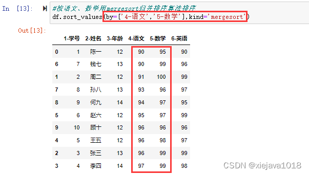 排序算法