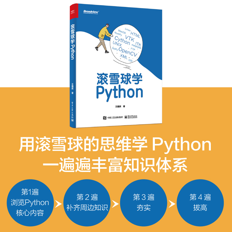 优快云 专栏《滚雪球学 Python》变成实体书啦