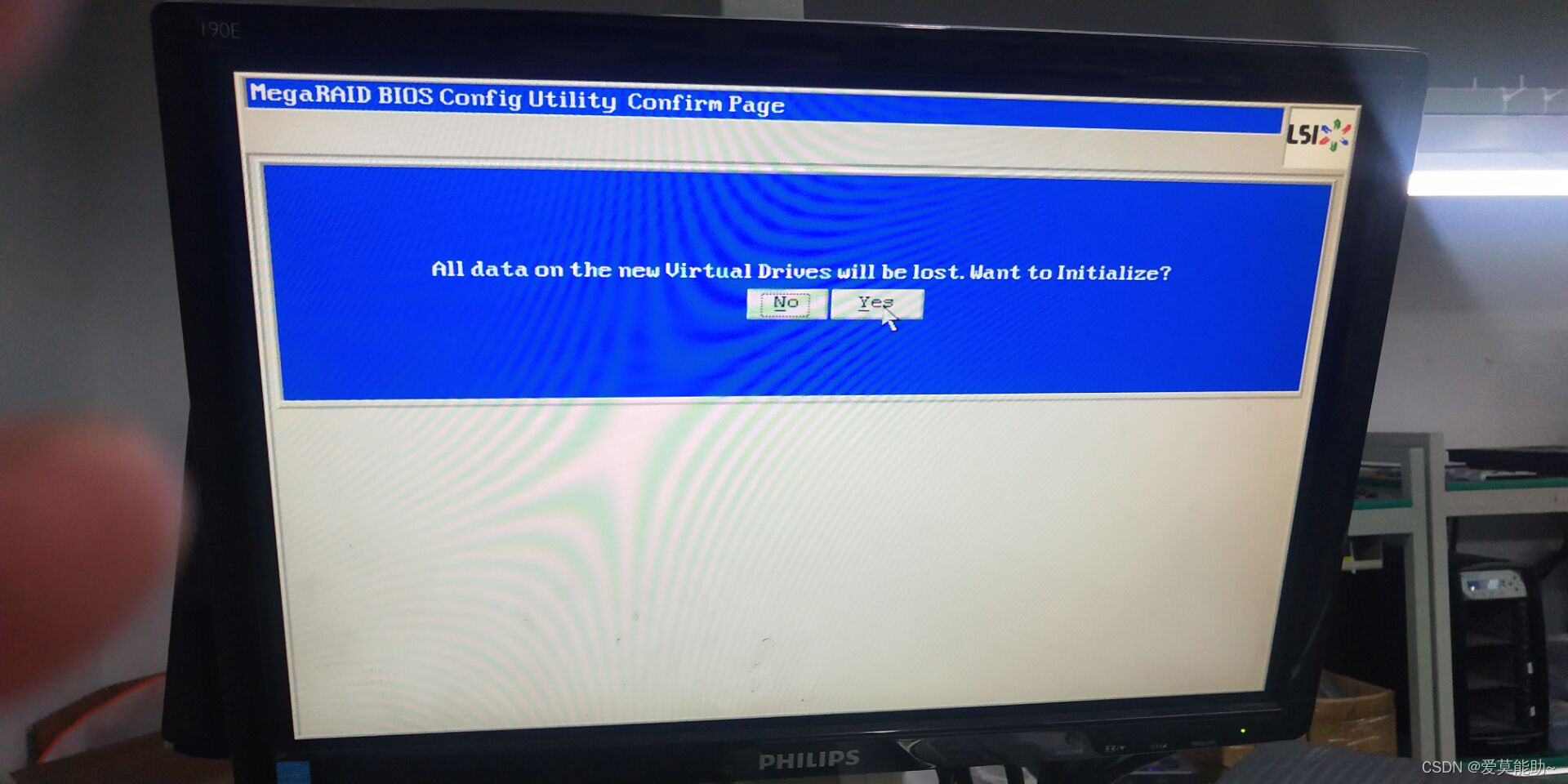 Mega RAID卡创建步骤插图25 Mega RAID卡创建步骤