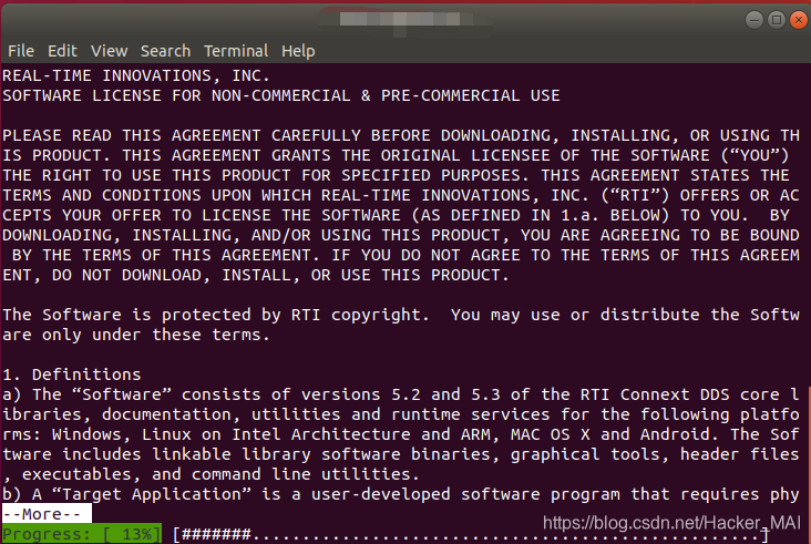 安装过程中卡在13%