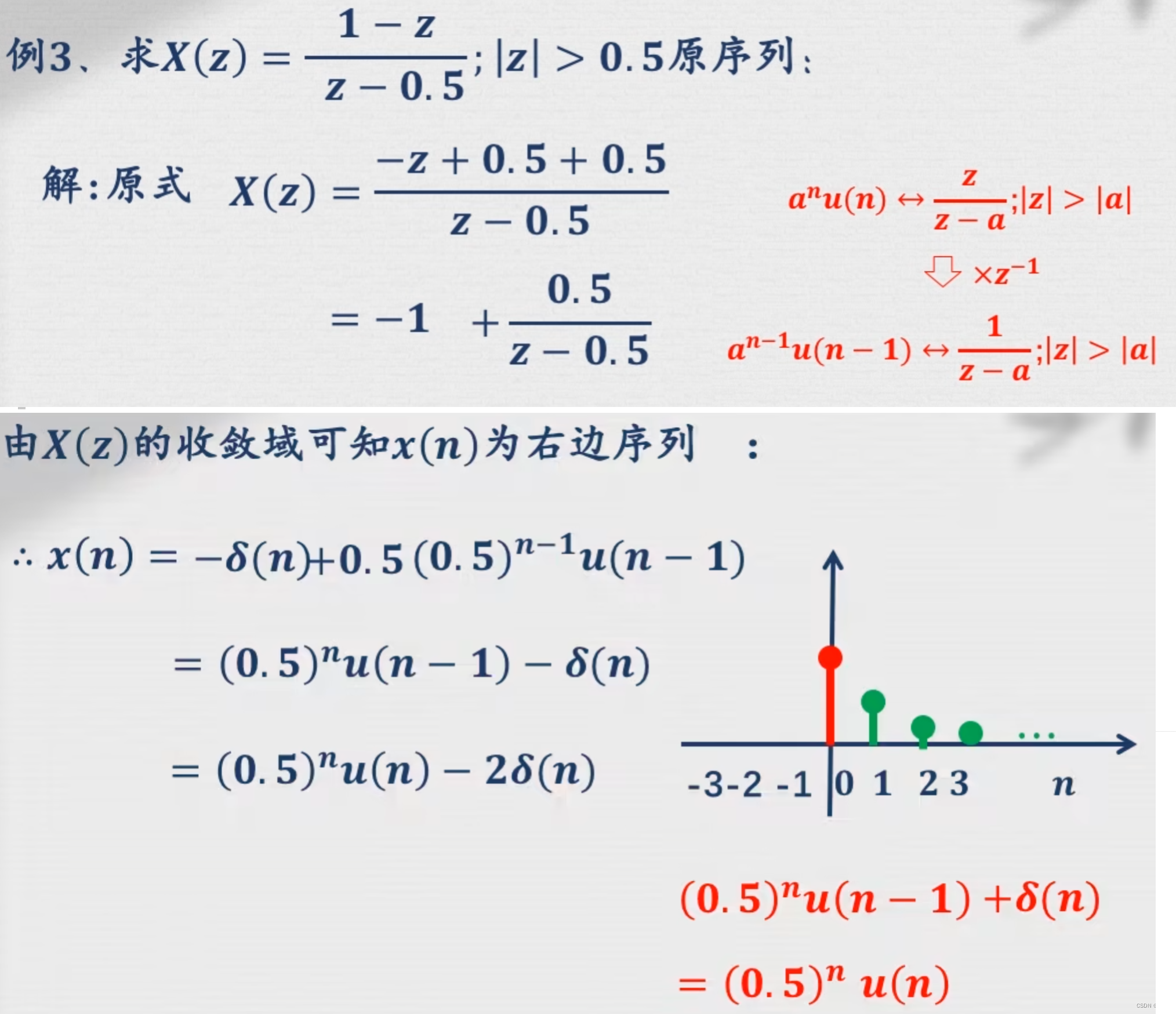 2 z变换与离散时间傅里叶变换-CSDN博客