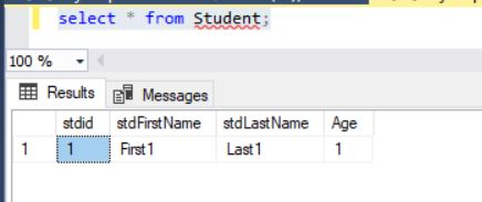 SQLServer Auto Increment