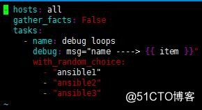ansible playbook循环