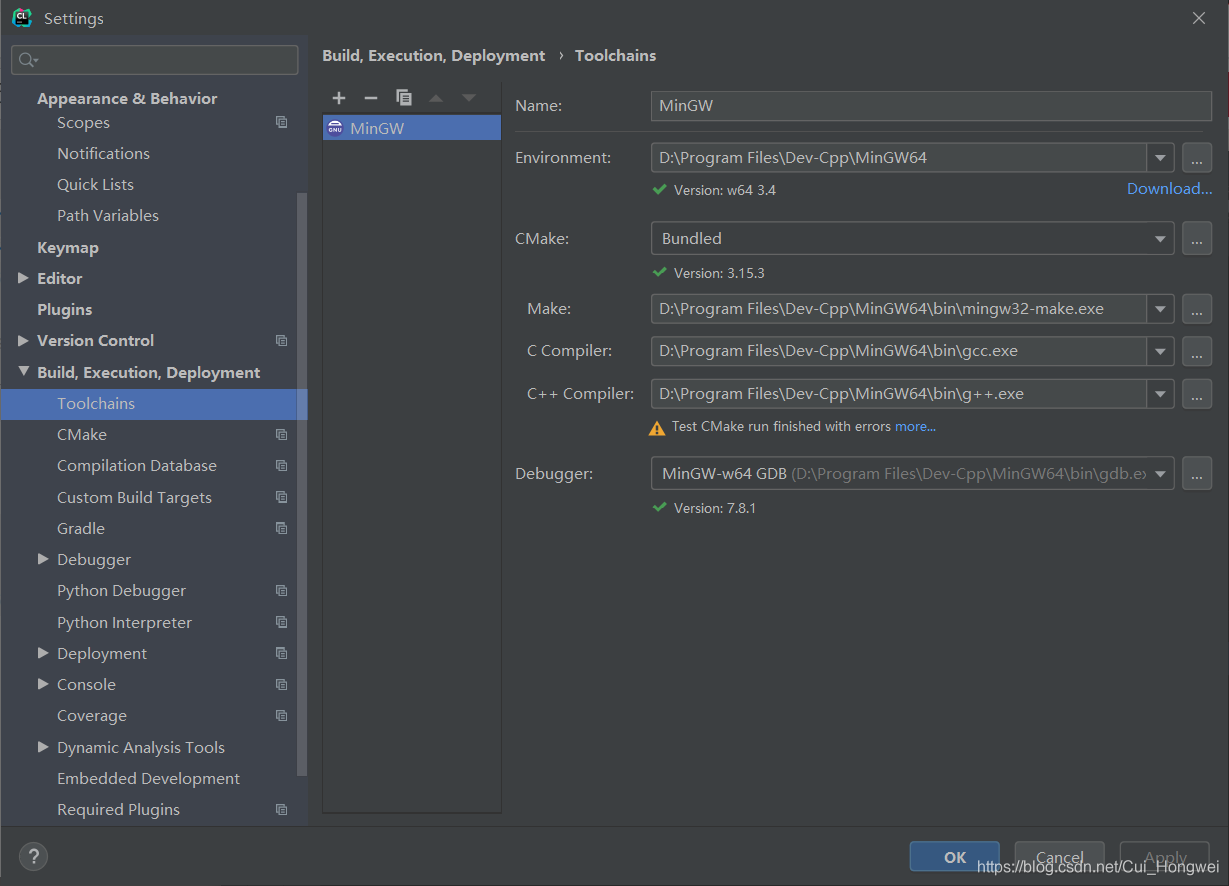 使用CLion开发openCV——环境搭建全记录_clion编译opencv-CSDN博客
