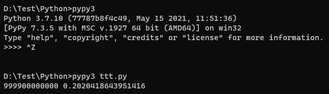 Python vs C 效率对比(简单循环)_python3.7与c++循环一千次速度的差别-CSDN博客