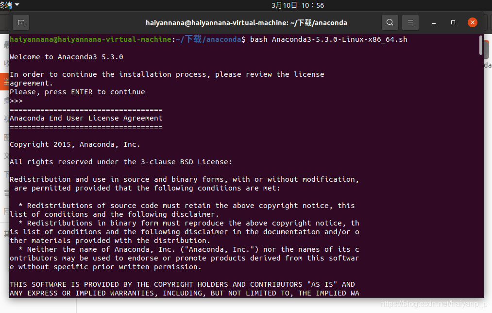 VM安装+Ubuntu安装+Ubuntu20.0上安装anaconda+配置pytorch+Tensorflow+使用(并非教程 只是记录 ...