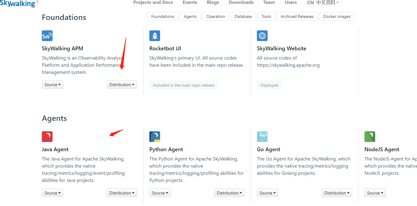 image-20230608165120234 SkyWalking分布式链路追踪工具的基本使用_jar