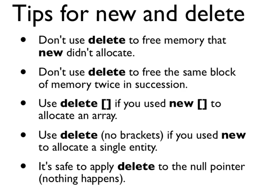 C++ 自学笔记 new和delete(动态内存分配)-CSDN博客