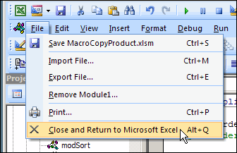 Excel VBE Close