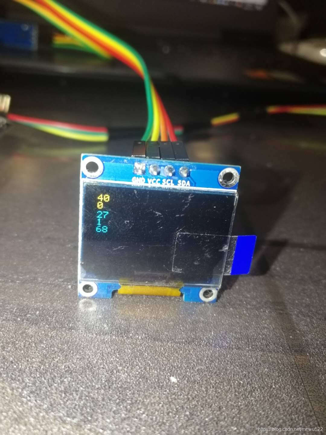 stm32cubeide proteus dht11 oled