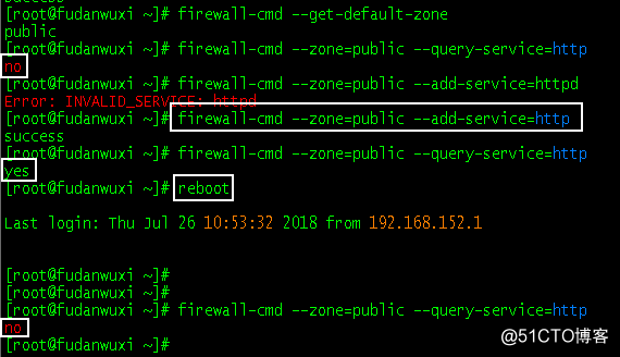 Linux网卡配置的四种模式以及防火墙设置的四种方式（CentOS 7.4）