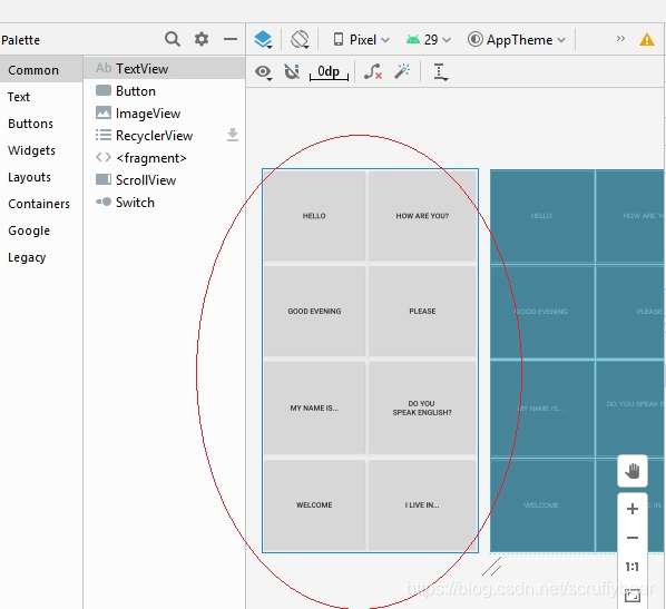 Gridlayout