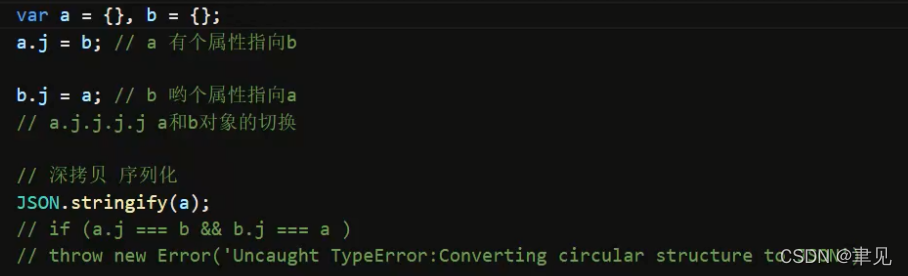 js循环引用报错,Uncaught TypeError:Converting circular structure to JSON ...