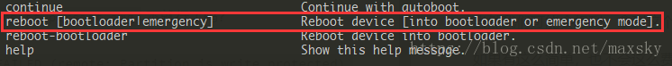 fastboot 命令