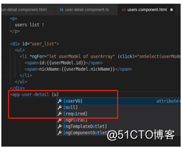 初探Angular6.x---主从组件