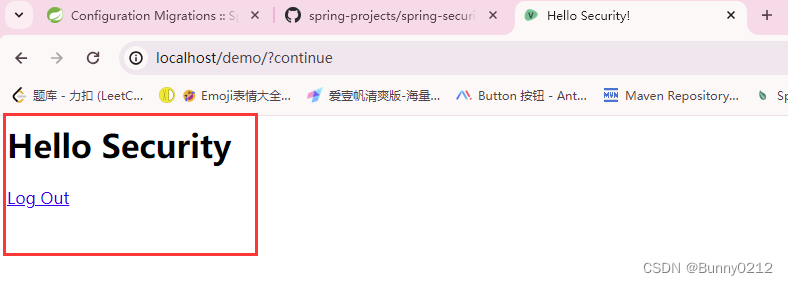 SpringSecurity入门_引入其他的项目依赖后,访问8080端口,跳登录页面-CSDN博客