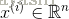 x属于r