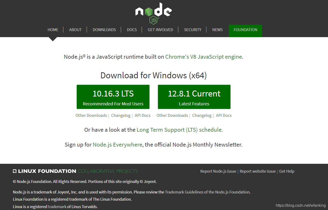 安装nodejs