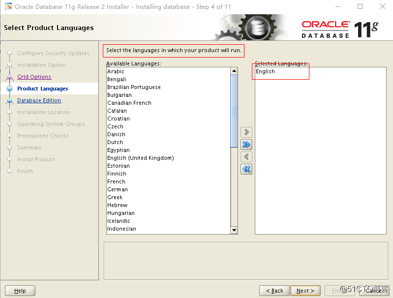 安装oracle 11g on RHEL 6.5
