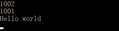 类模板运行结果