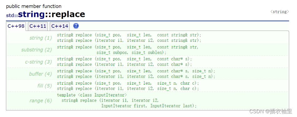 C++ STL之 string类用法_c++ wstring-CSDN博客