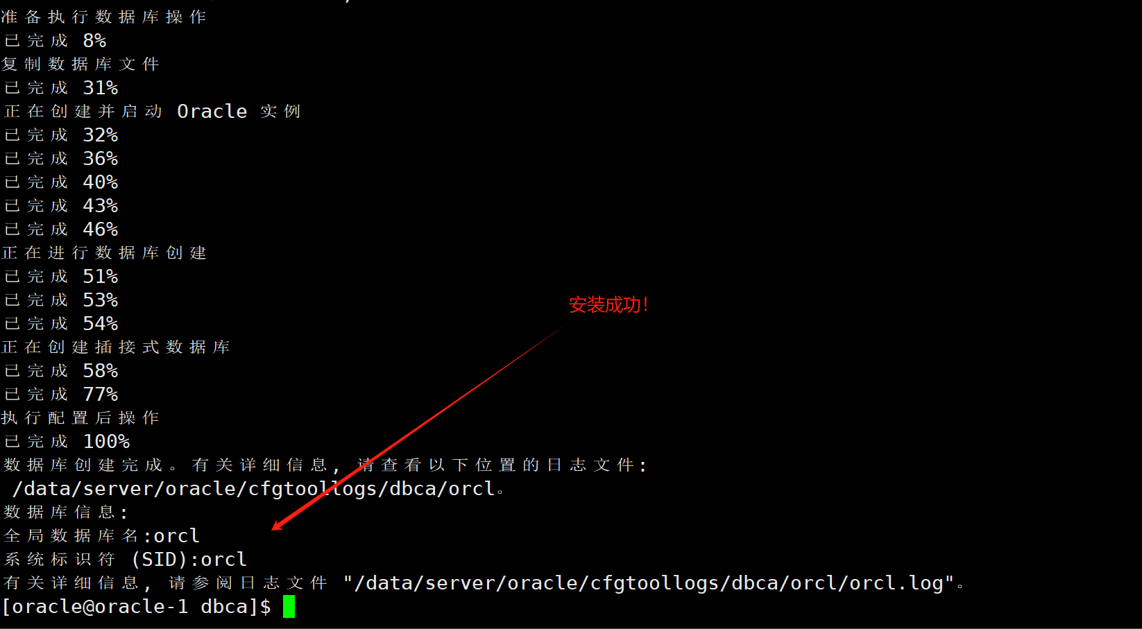 Oracle19c静默部署插图37 image-20240316161420737