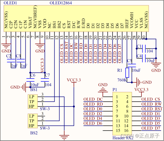 【正点原子STM32连载】 第二十四章 OLED显示实验 摘自【正点原子】STM32F103 战舰开发指南V1.2_正点原子oled例程-CSDN博客
