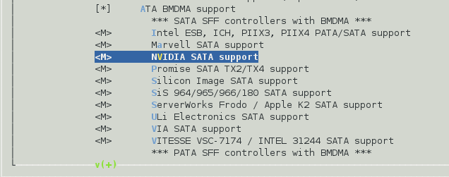 Gentoo 安装日记 14 (配置内核 :设备驱动) - 饥民 - 饥民2011