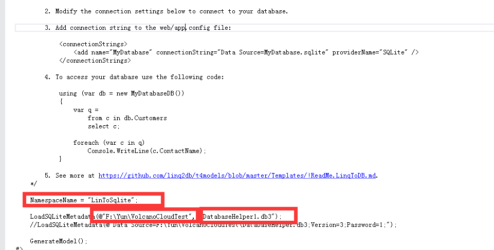 CopyMe.SQLite.tt.txt 模板文件