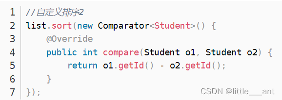 java新手，理解Collections.sort()的使用 和 compareTo()_collections.sort compareto ...