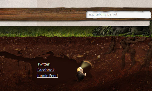 Footer 03 in 25 Creative Examples of Footer in Web Design