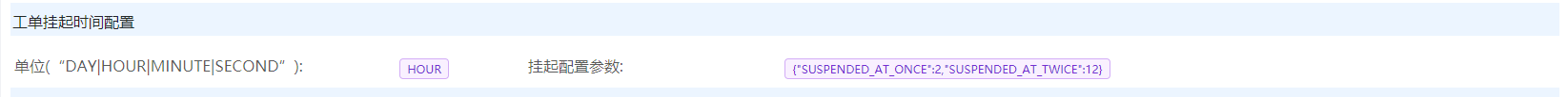 参数配置