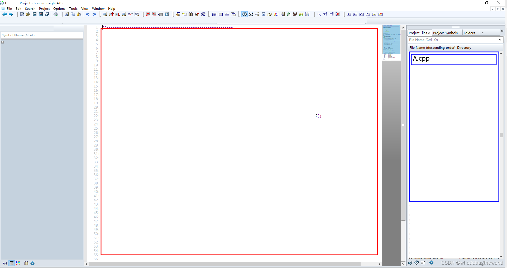 Insight Files source insight双击project files打不开文件_source insight project files-CSDN博客