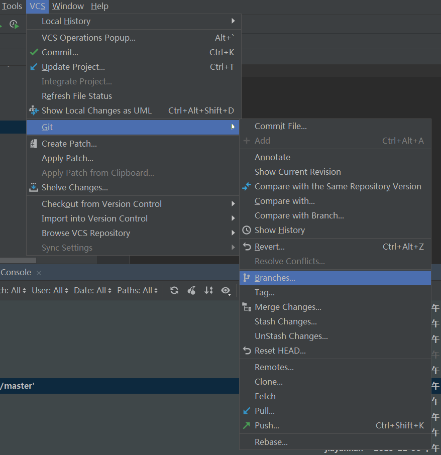 pycharm 设置为git默认编辑器_Pycharm自带Git实现版本管理-CSDN博客