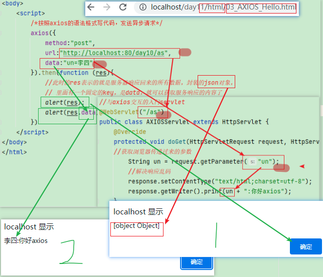 HTML，CSS，javascript，tomcat、Servlet（html+js+ axios+json+servlet代码的实现 ...