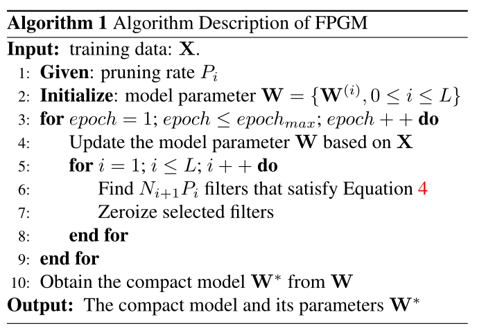 论文理解记录：Filter Pruning via Geometric Median for Deep Convolutional ...