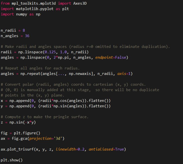 Python如何运用matplotlib库绘制3D图形_python matlop 3d-CSDN博客