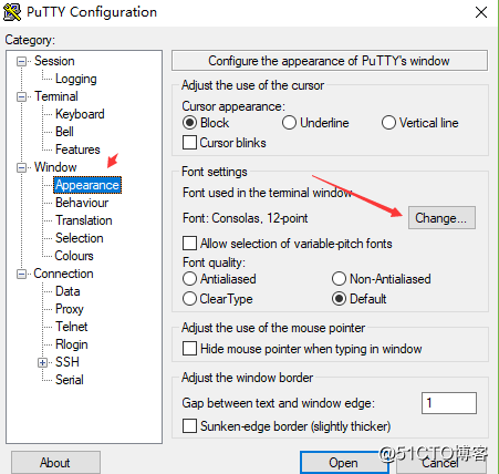 如何设置和使用putty