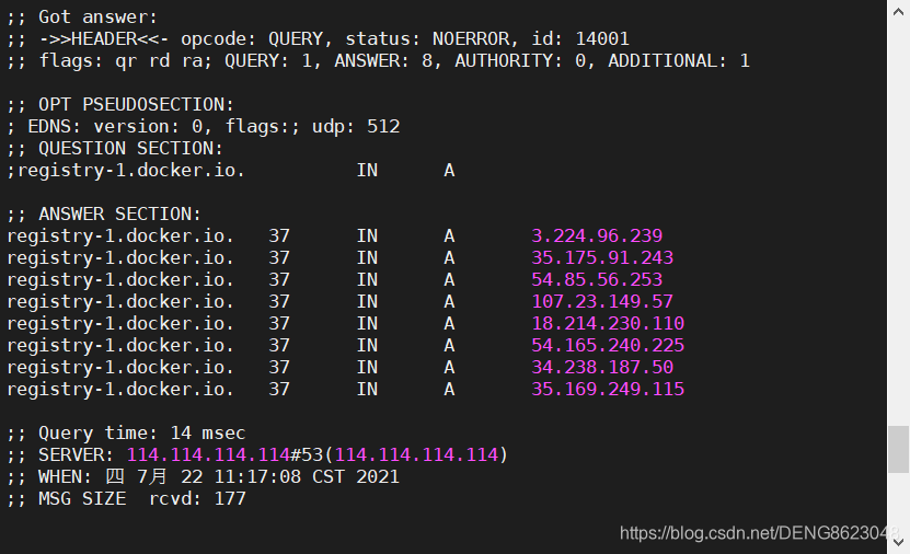 docker报错Error response from daemon: Get https://registry-1.docker.io/v2 ...
