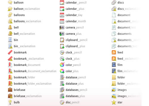 Free icon set