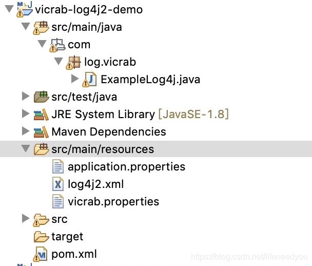 vicrab log4j2